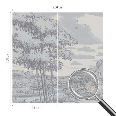 Moderná fototapeta Rozprávková krajina