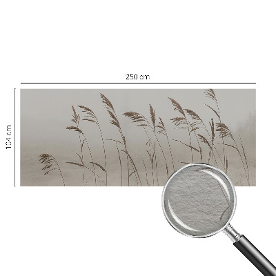 Dekoratívna fototapeta na stenu Trávy v hmle