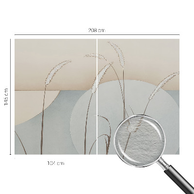 Fototapeta na mieru do spálne Jemné trávy