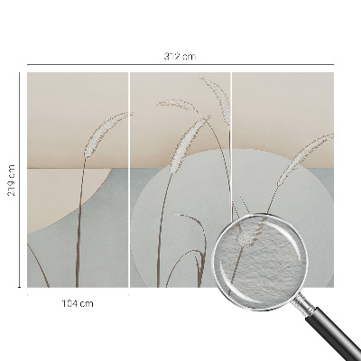 Fototapeta na mieru do spálne Jemné trávy