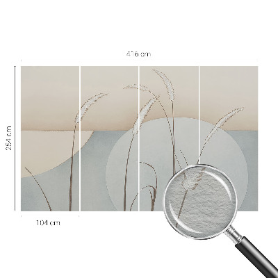 Fototapeta na mieru do spálne Jemné trávy