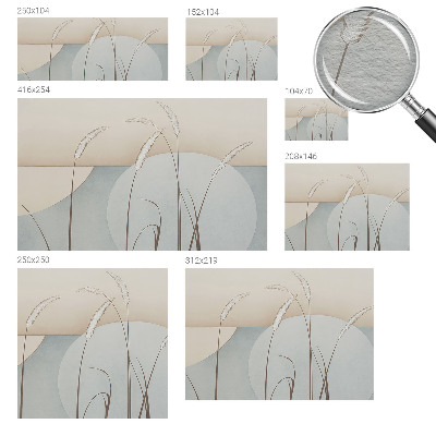 Fototapeta na mieru do spálne Jemné trávy