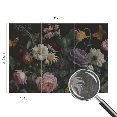 Tapeta na stenu Kvetinová elegancia