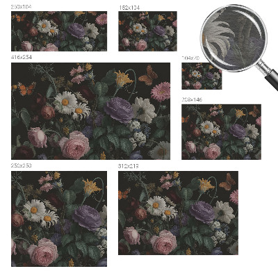 Tapeta na stenu Kvetinová elegancia