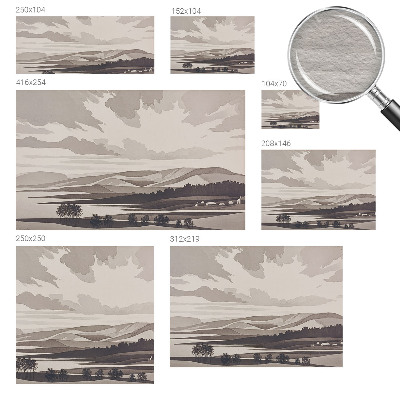 Vliesová fototapeta Pokojná krajina