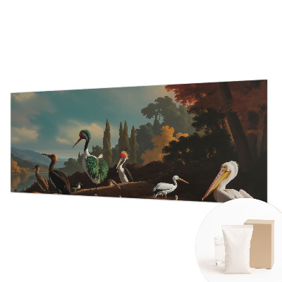 Luxusná tapeta Malebné vtáky