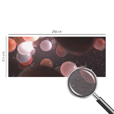 Vliesová tapeta Vesmírne gule