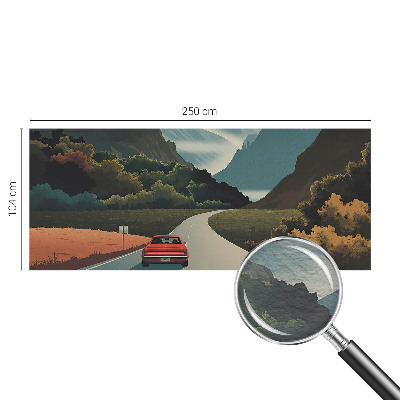 Vliesová fototapeta do obývačky Horské dobrodružstvo