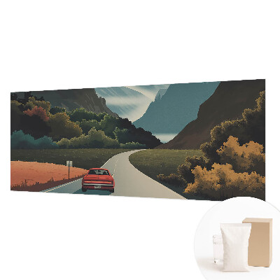 Vliesová fototapeta do obývačky Horské dobrodružstvo