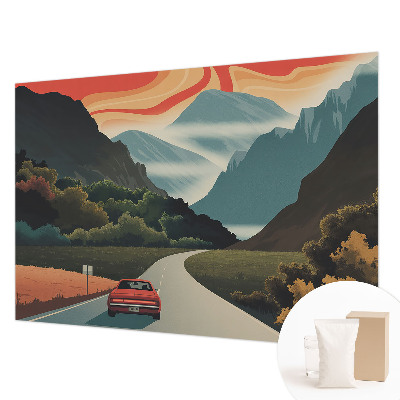 Vliesová fototapeta do obývačky Horské dobrodružstvo