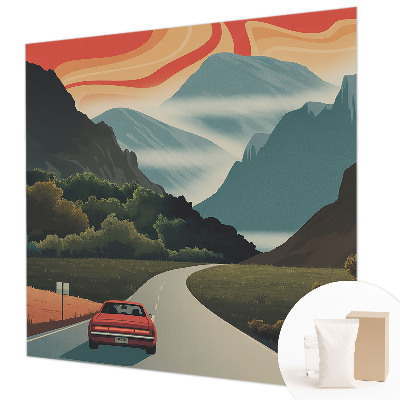 Vliesová fototapeta do obývačky Horské dobrodružstvo