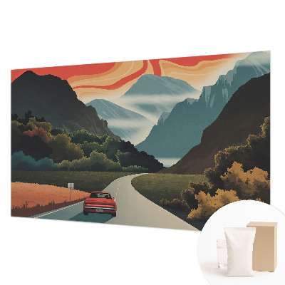 Vliesová fototapeta do obývačky Horské dobrodružstvo