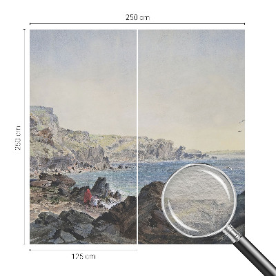 Fototapeta s potlačou na vliese Tiché pobrežie