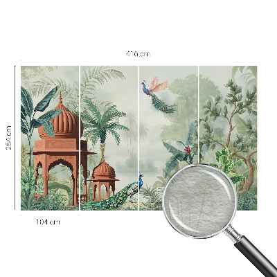 Vliesová fototapeta s potlačou Pávie záhrady