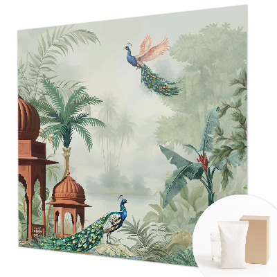 Vliesová fototapeta s potlačou Pávie záhrady