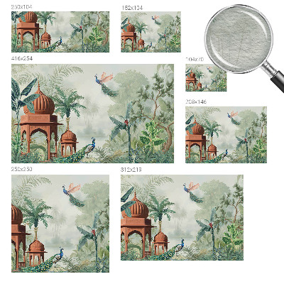 Vliesová fototapeta s potlačou Pávie záhrady