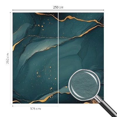 Fototapeta na mieru do obývačky Tmavomodrá abstrakcia