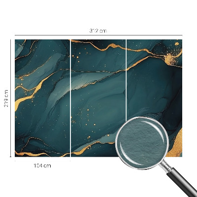 Fototapeta na mieru do obývačky Tmavomodrá abstrakcia