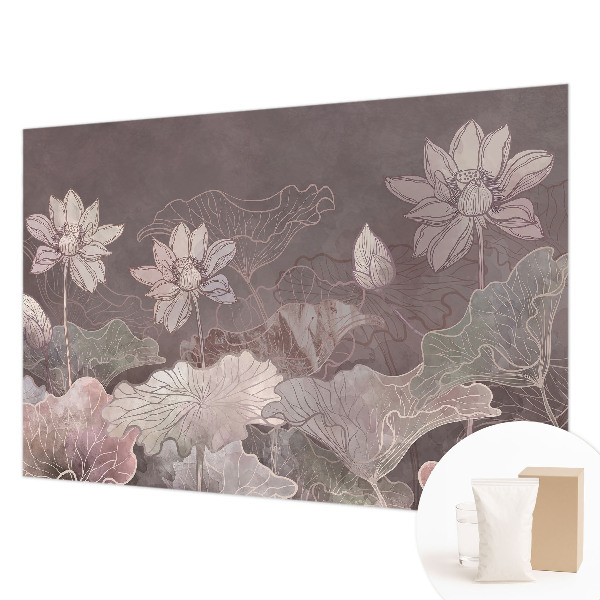 Fototapeta na mieru do spálne Pokojná botanika