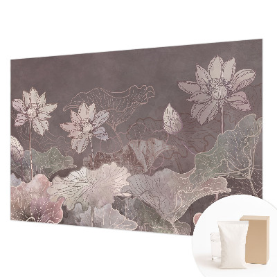 Fototapeta na mieru do spálne Pokojná botanika