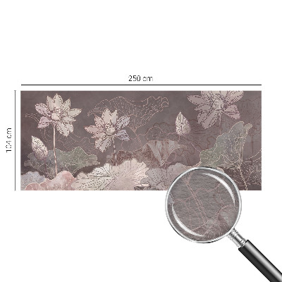 Fototapeta na mieru do spálne Pokojná botanika