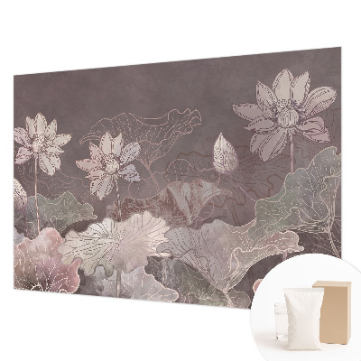 Fototapeta na mieru do spálne Pokojná botanika