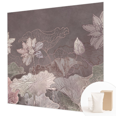 Fototapeta na mieru do spálne Pokojná botanika