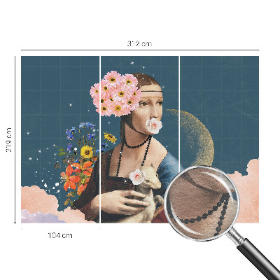 Luxusná tapeta Kvetinová elegancia