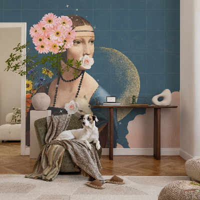 Luxusná tapeta Kvetinová elegancia