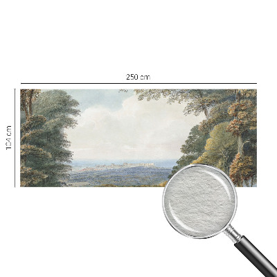 Fototapeta na stenu Zalesnená krajina