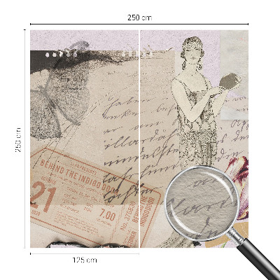 Fototapeta Nostalgická koláž