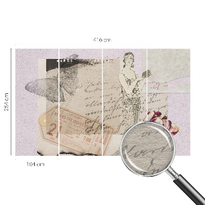 Fototapeta Nostalgická koláž