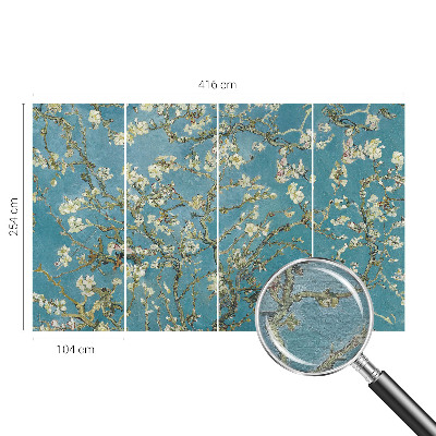 Vliesová fototapeta Kvitnúce konáre