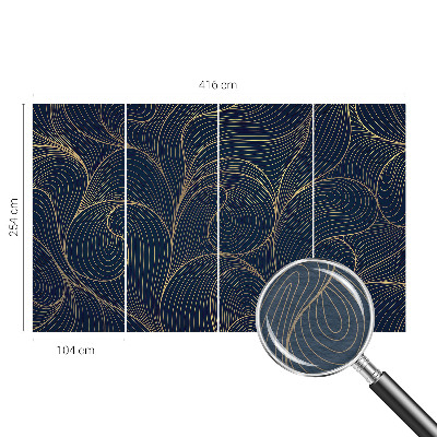 Vliesová fototapeta na stenu Vlnitý motív