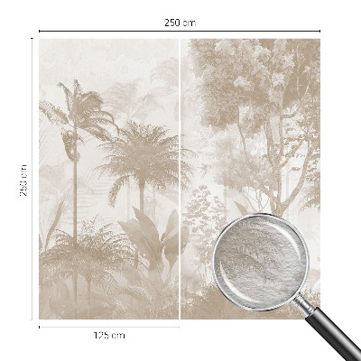 Vliesová tapeta na stenu Tropická krajina