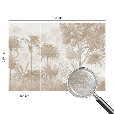 Vliesová tapeta na stenu Tropická krajina