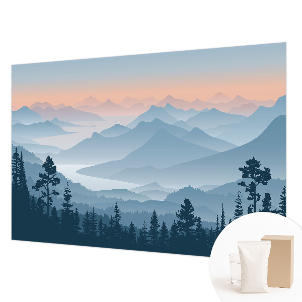 Fototapeta na mieru Horská panoráma