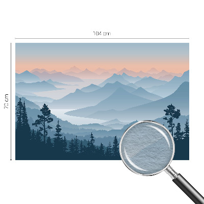 Fototapeta na mieru Horská panoráma