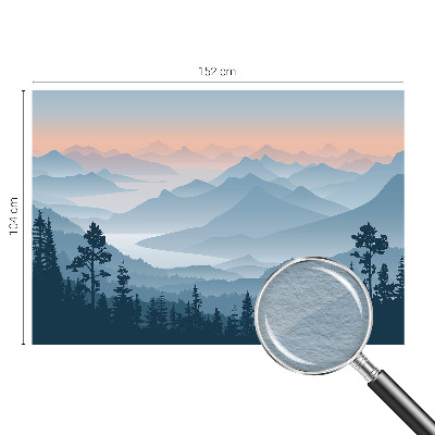 Fototapeta na mieru Horská panoráma