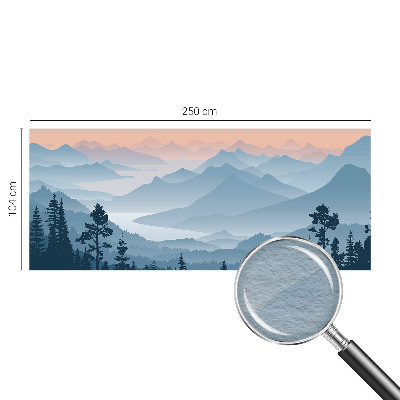 Fototapeta na mieru Horská panoráma