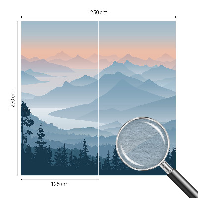 Fototapeta na mieru Horská panoráma