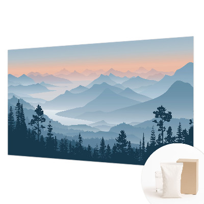 Fototapeta na mieru Horská panoráma