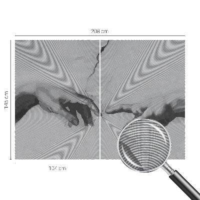 Fototapeta do spálne Hypnotické ruky