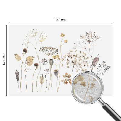 Fotografická tapeta vliesová Divoké kvety