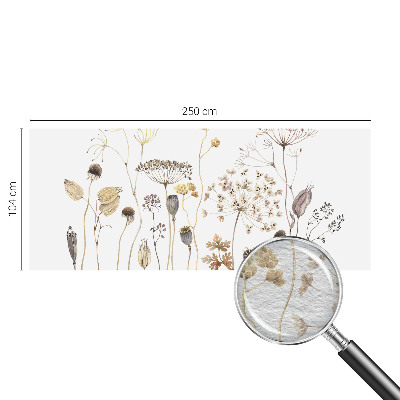 Fotografická tapeta vliesová Divoké kvety