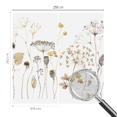 Fotografická tapeta vliesová Divoké kvety