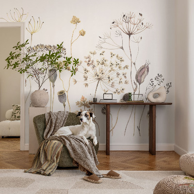 Fotografická tapeta vliesová Divoké kvety