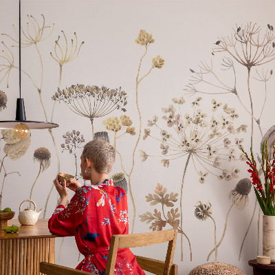 Fotografická tapeta vliesová Divoké kvety