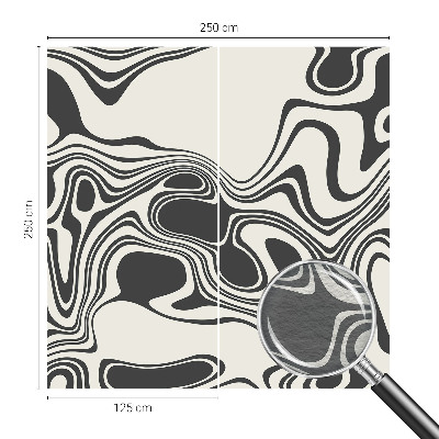 Fototapeta s potlačou na vliese Dynamické čiary