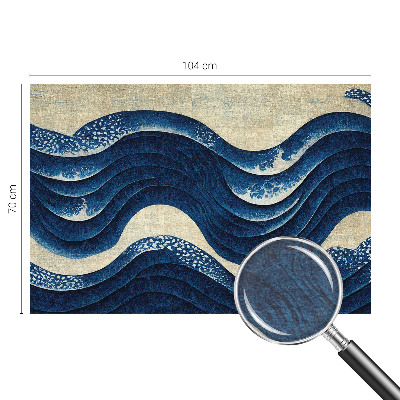 Dekoratívna fototapeta na stenu Oceánske formy